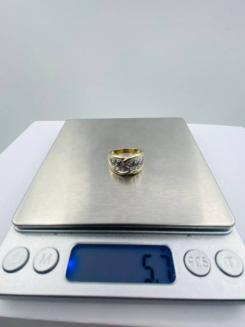 *CHUNKY DIAMOND CLUSTER DIGIT RING* R1 BIDS!