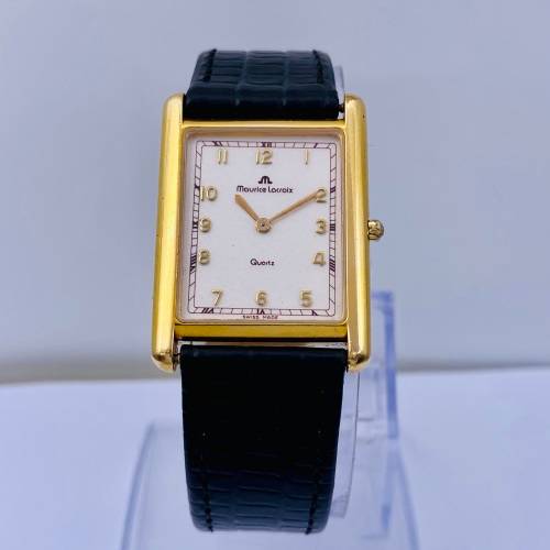 *MAURICE LACROIX LADIES GOLD DRESS WATCH* R1 BIDS!!!
