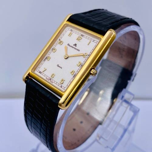 *MAURICE LACROIX LADIES GOLD DRESS WATCH* R1 BIDS!!!