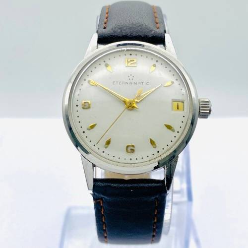 *ETERNA MATIC AUTOMATIC VINTAGE SWISS WATCH* R1 BIDS!!!