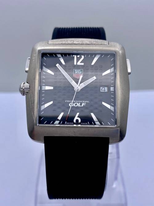 *TAG HEUER GOLF TITANIUM* TIGER WOODS EDITION!