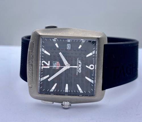 *TAG HEUER GOLF TITANIUM* TIGER WOODS EDITION!