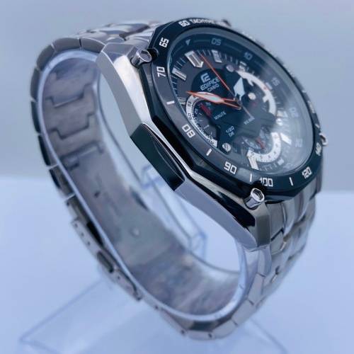 *CASIO EDIFICE BLACK SPORT CHRONOGRAPH* R1 BIDS!