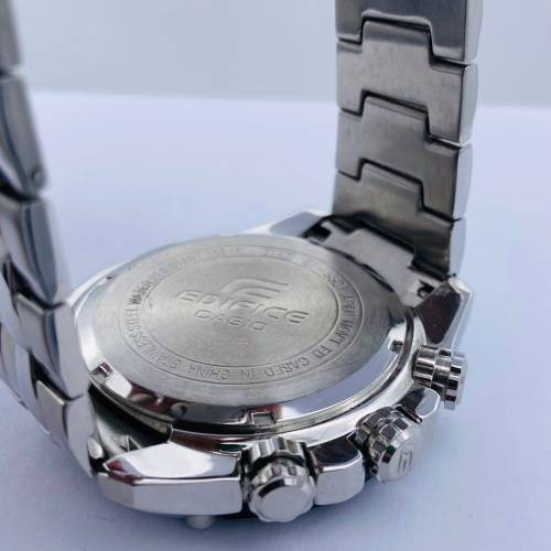*CASIO EDIFICE BLACK SPORT CHRONOGRAPH* R1 BIDS!