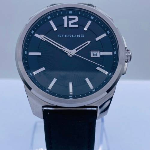 *STERLING STARFIRE MENS DRESS WATCH* NEW STOCK!