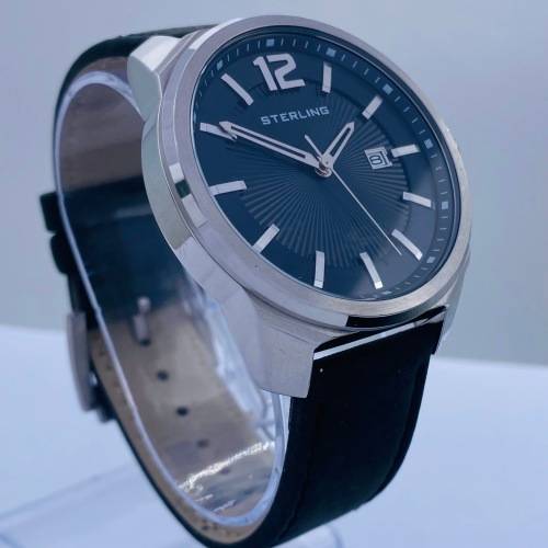 *STERLING STARFIRE MENS DRESS WATCH* NEW STOCK!