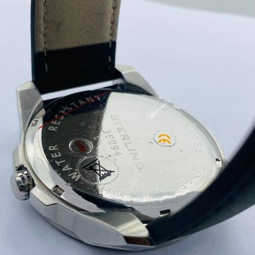 *STERLING STARFIRE MENS DRESS WATCH* NEW STOCK!