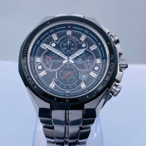 *CASIO EDIFACE GRANDE DATE LUXURY CHRONOGRAPH* R1 BIDS!