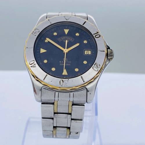 *CERTINA DS NAUTIC TWO-TONE MENS DRESS WATCH* R1 BIDS