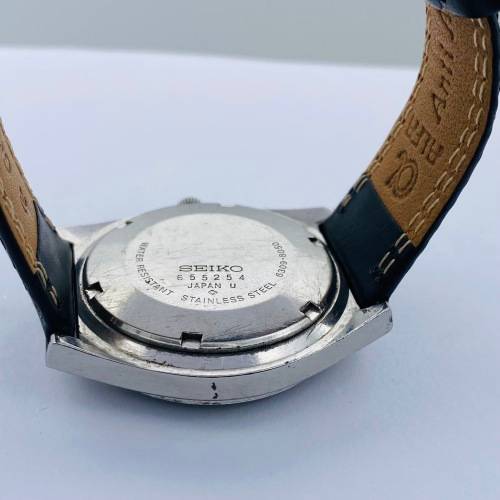 *STUNNING SEIKO AUTOMATIC DAY-DATE MENS DRESS WATCH* R1 BIDS!!!
