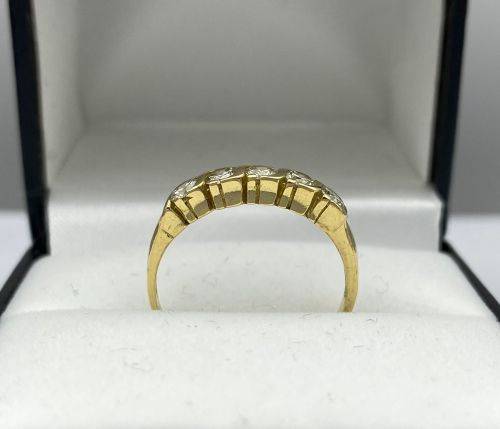 *DAZZLING 0.50CT DIAMOND ETERNITY RING* 18K GOLD!