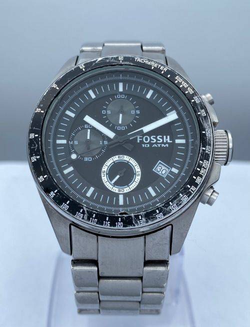***VINTAGE FOSSIL PANDA CHRONOGRAPH MENS WATCH*** R1 BIDS!