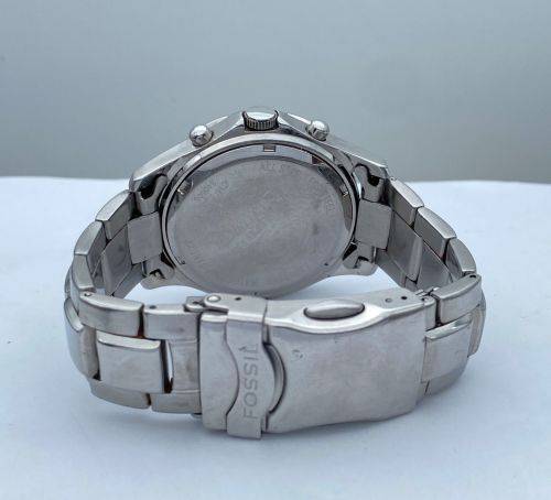 ***FOSSIL BLUE STEEL MENS DIVERS CHRONOGRAPH*** R1 BIDS!