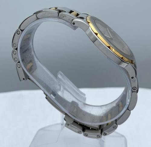 ***LUXURY MICHEL HERBELIN NEWPORT TWO-TONE DRESS WATCH* R1 BIDS!**