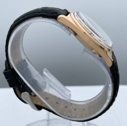 RETAIL:R9000 - CAMY POPULAR SWISS ROSE GOLD VINTAGE DRESS WATCH!