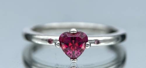 LUXURY PANDORA `YOU & ME` LOVE SOLITAIRE RING!