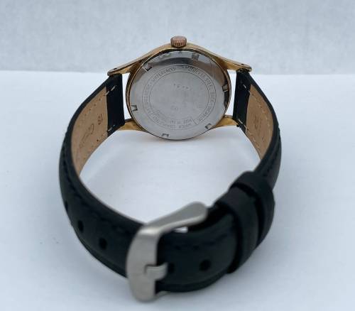 DELFIN SWISS AUTOMATIC MENS GOLD VINTAGE WATCH!