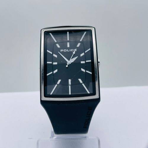 POLICE MINIMALIST MENS BLACK DRESS WATCH