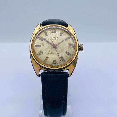 RETAIL:R8000 - COLLECTORS CAMY POPULAR 17 JEWELS DRESS WATCH!