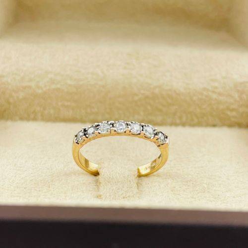STUNNING 0.22CT YELLOW GOLD DIAMOND ETERNITY RING