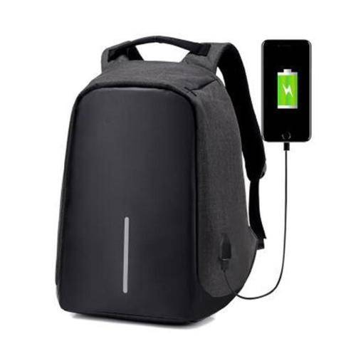 Anti-Theft Laptop Backpack Safety Bag - BLACK