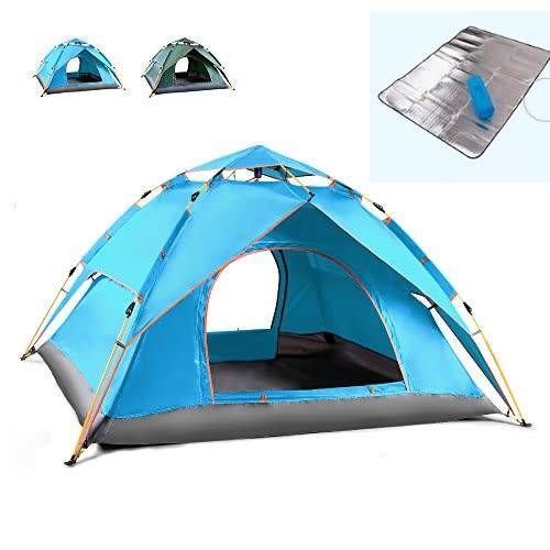 Camping tent 3-4 people, Automatic tent, Rainproof/Windproof tent