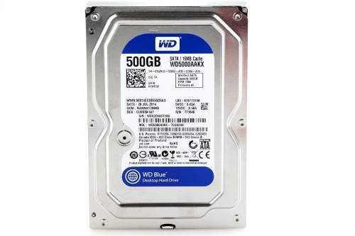 Western-Digital WD5000AAKX Blue 500GB 7200rpm SATA 6Gb/s 16MB Cache 3.5 Inch Internal Hard Drive