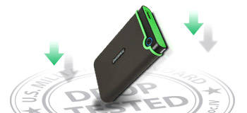Trancend Storejet Shock Proof Usb3 HDD Model: TS500GSJ25M3  500GB