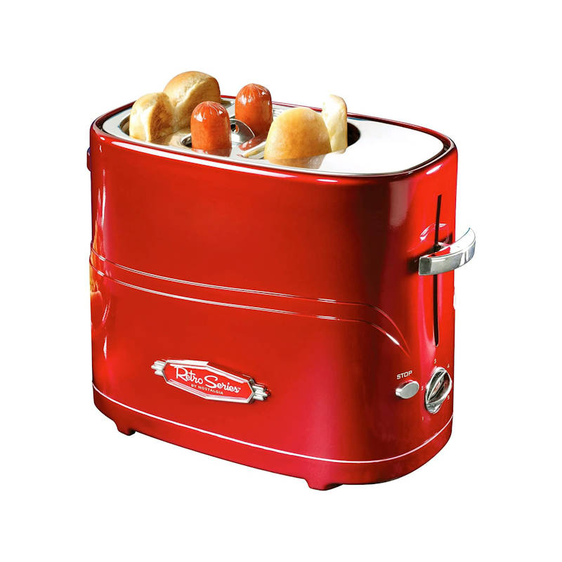 Nostalgia Retro 2 Slot Hot Dog and Bun Toaster