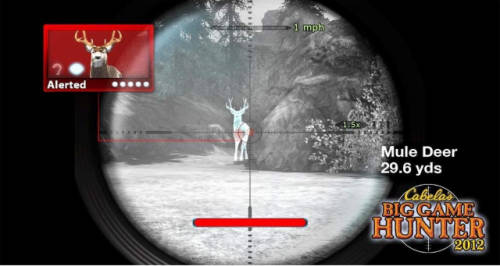 Cabela's Big Game Hunter 2012 with TOP SHOT ELITE Nintendo Wii