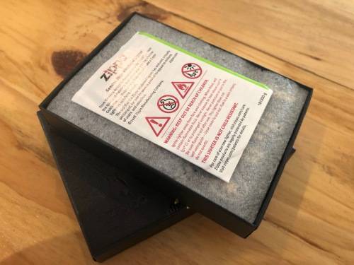 ZIPPO Golden Scroll - 2018 Collectible of the Year - Mint Unused Investment Grade