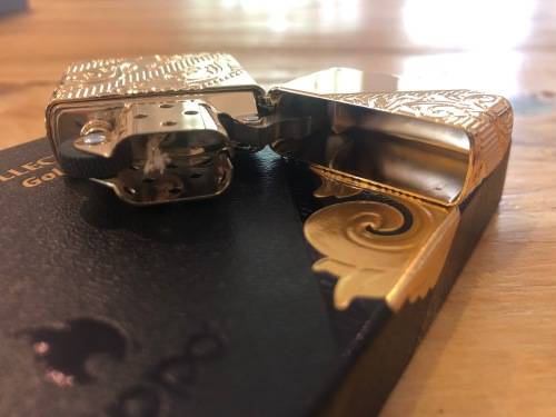 ZIPPO Golden Scroll - 2018 Collectible of the Year - Mint Unused Investment Grade