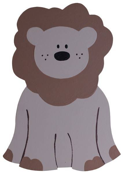 Safari Lion Cut-Out / Small