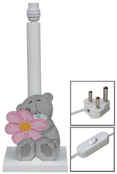 Tatty Teddy Lamp Base / Pink Flower