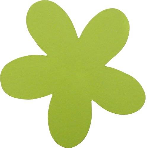 Bright Flower Cut-Out / Lime