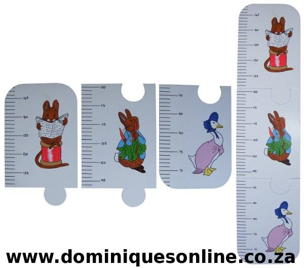Beatrix Potter Growth Chart / 85cm