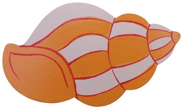 Cone Shell Cut-Out / Orange
