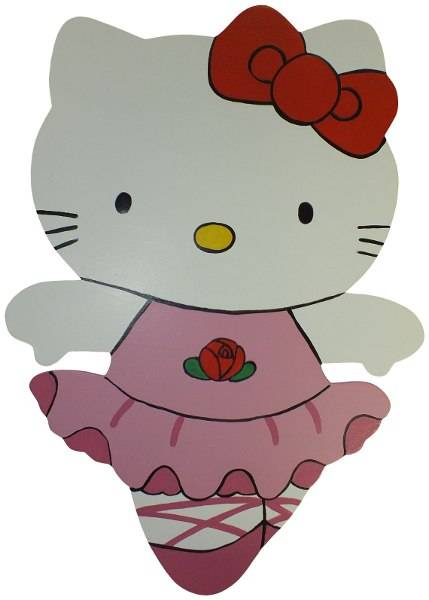 Hello Kitty Cut-Out / Ballerina