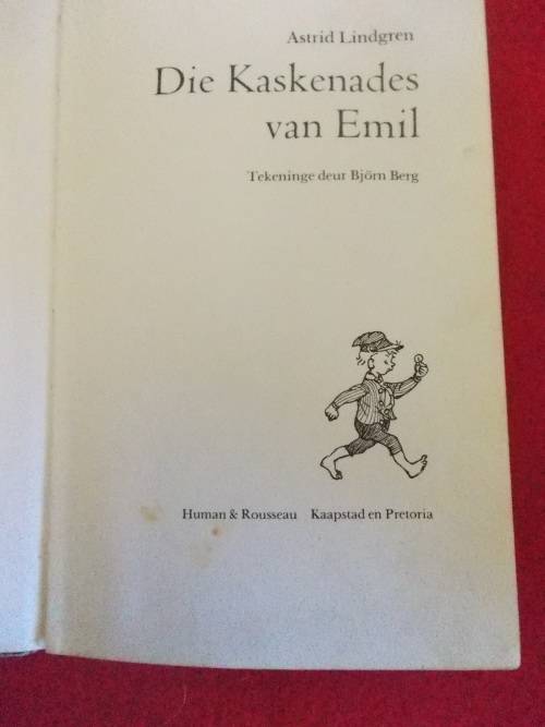 Die Kaskenades van Emile; Astrid Lindgren - word al minder gesien