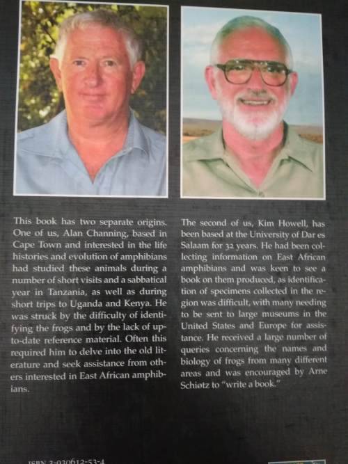 Alan Channing - Kim M.Howell - Amphibians of East Africa
