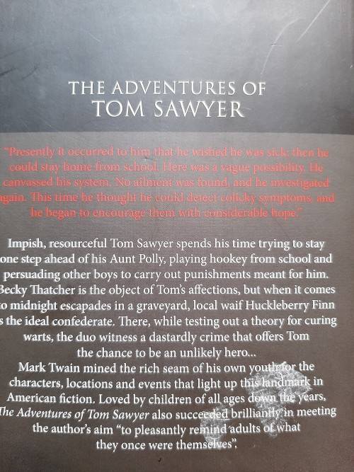 The Adventures of Tom Sawyer - mark Twain,