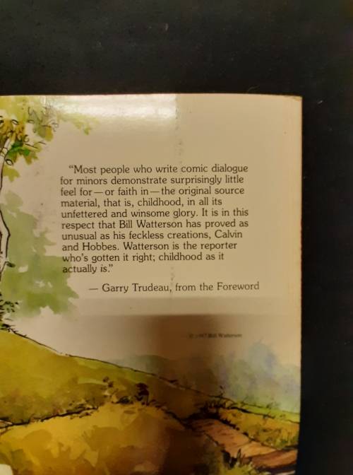 Calvin and Hobbes - Bill Watterson