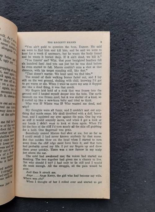 The Sackett Brand - Louis L'Amour