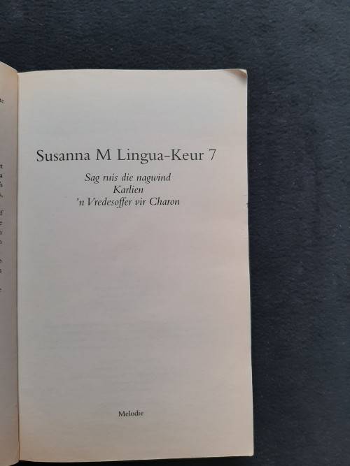 Susanna M Lingua - Keur 7