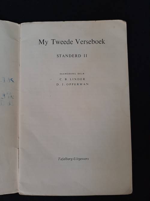 My Tweede Verseboek