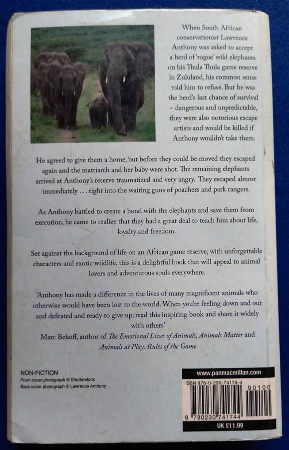 The elephant whisperer - Lawrence Anthony with Graham Spence