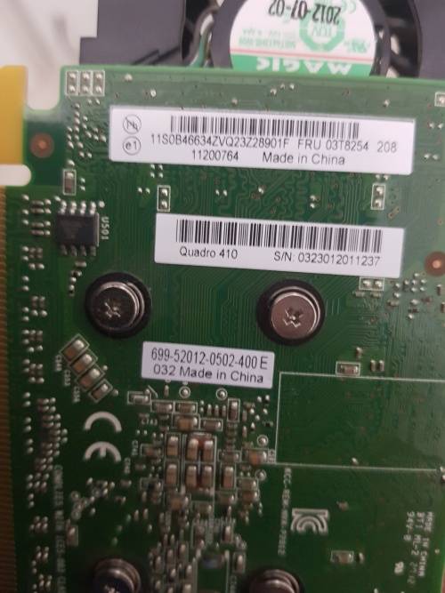Nvidia Quadro 410 - Graphics card
