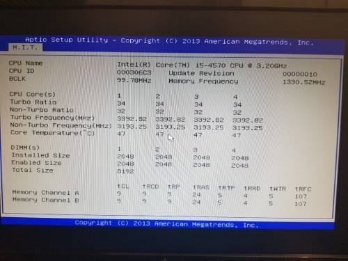 ****COMBO*** 4th Gen Core i5 -4570(3.6Ghz)  + Gigabyte Mobo + 8GB ddr3 Ram