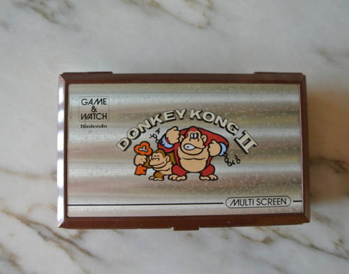 NINTENDO Donkey Kong II GAME & WATCH Console 1983 made in Japan  in working condition