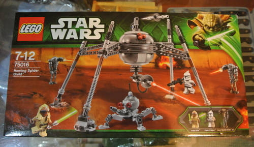 LEGO STAR WARS SET 75016 HOMING SPIDER DROID(never uesd)